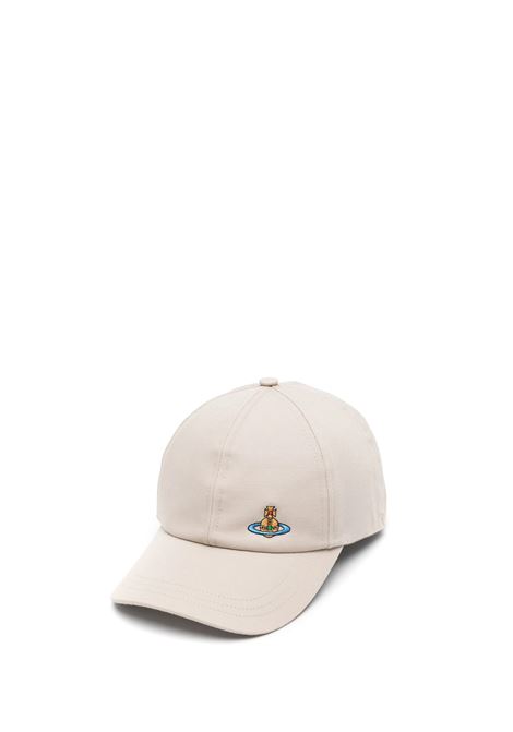 orb baseball cap unisex sand VIVIENNE WESTWOOD | 81020019-W00DD-C403